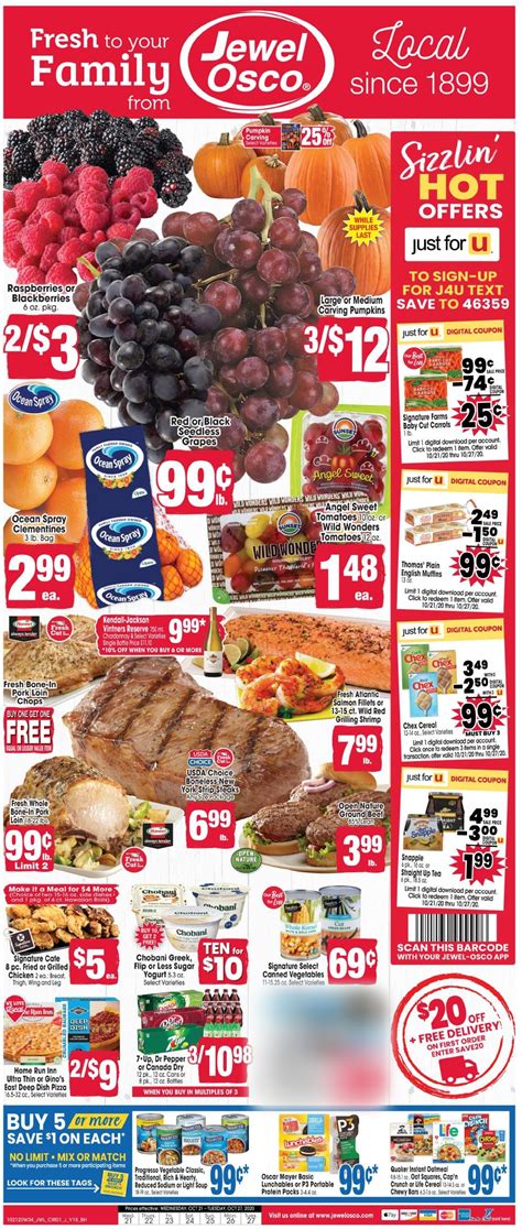 Jewel Osco Current weekly ad 10/21 - 10/27/2020 - frequent-ads.com