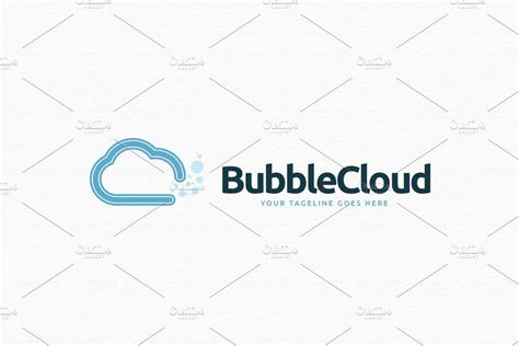 Bubble Cloud Logo #Cloud#Bubble#Templates#Logo | Presentation template ...