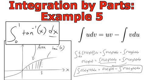 Integration by Parts: Example 5 Definite Integrals - YouTube