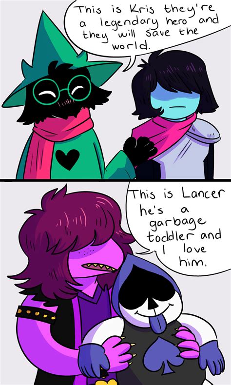 how to introduce your best friend to people by ralsei and susie ...