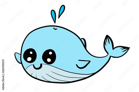 Cute Baby Whale Drawings