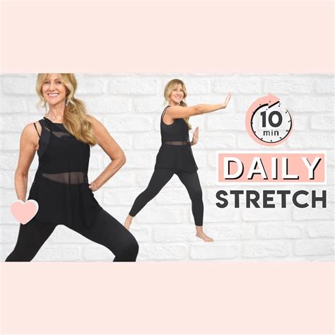 10 Minute Daily Stretching Routine For Women Over 50! | Daily ...