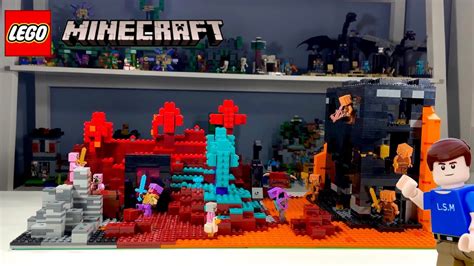 Lego Minecraft Nether MOC (bastion) - YouTube