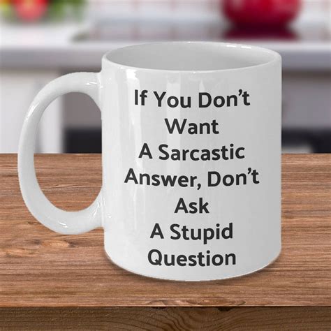 Sarcastic coffee mug sarcastic sayings rude mug sassy mug | Etsy