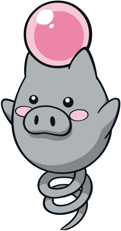 Spoink official artwork gallery | Pokémon Database