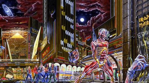 Iron Maiden: The secrets of the Somewhere In Time album artwork ...