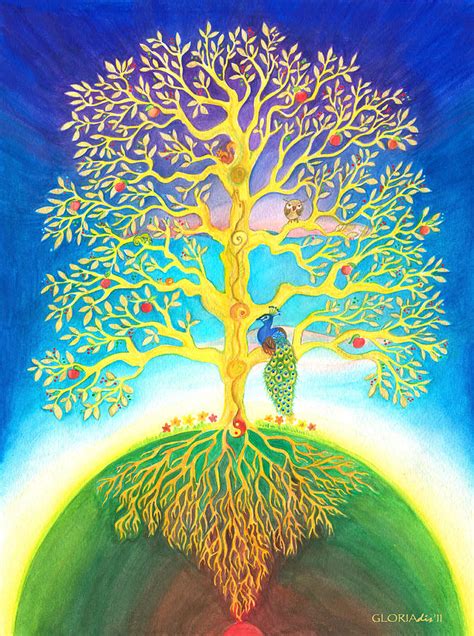 The Tree of Life Painting by Gloria Di Simone | Pixels