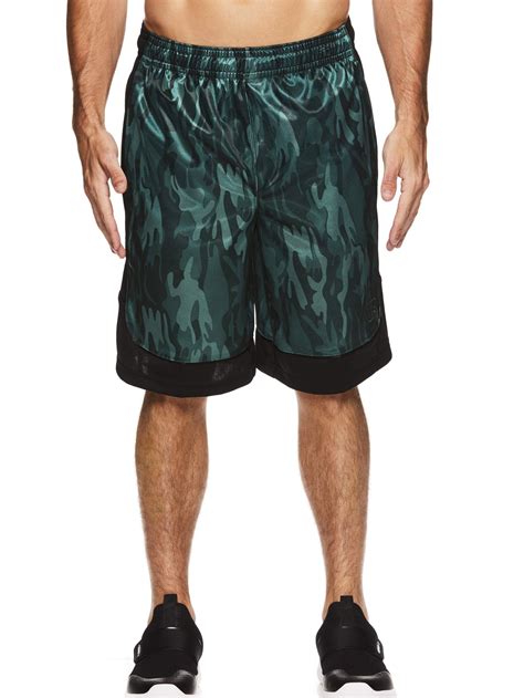 Big Men's Polyester All Court Printed Camo Basketball Shorts - Walmart.com