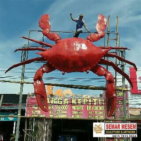 Patung Kepiting Raksasa/081578135034 | Studio Semar Mesem