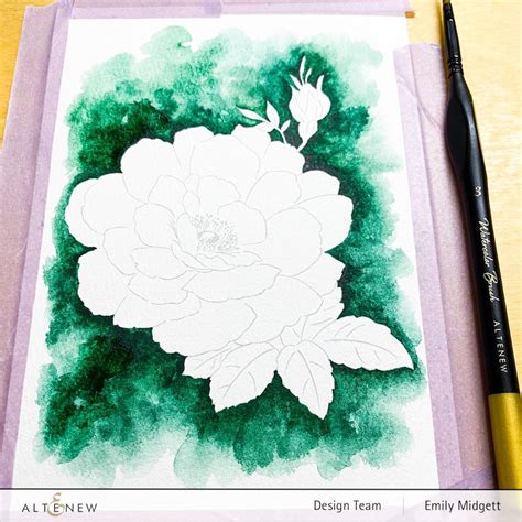 Watercoloring Tips - Using Negative Space for Watercoloring Light ...