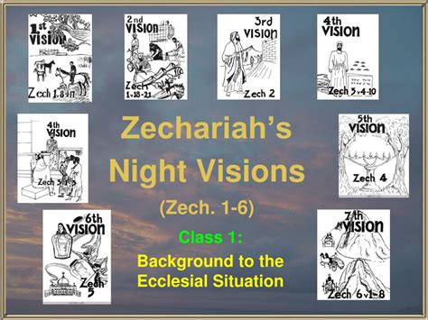 PPT - Zechariah’s Night Visions (Zech. 1-6) PowerPoint Presentation ...