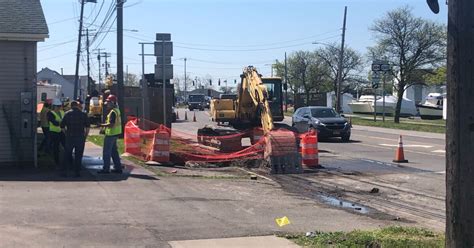 City of North Tonawanda repairs water main break