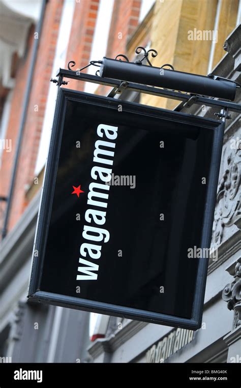 Wagamama logo hi-res stock photography and images - Alamy