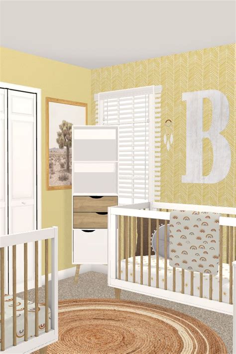 Yellow Nursery | Nursery design, Yellow nursery, Nursery