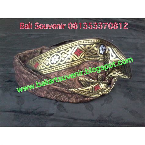 Bali Souvenir: - Udeng Bali langsung produksi