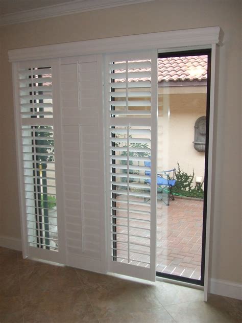 Sliding Plantation Shutters For Sliding Glass Doors - Glass Door Ideas