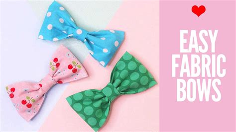 The Best Ideas for Diy Fabric Hair Bows - Home, Family, Style and Art Ideas