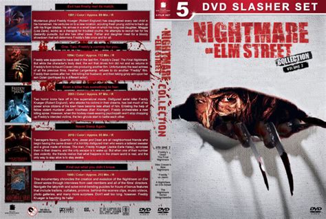 A Nightmare on Elm Street Collection - Volume II R1 Custom DVD Cover ...