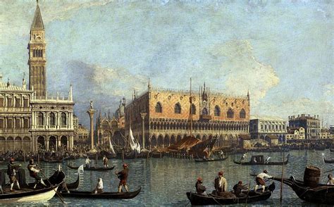 CANALETTO Veduta del Palazzo Ducale di Venezia / View of the Ducal ...