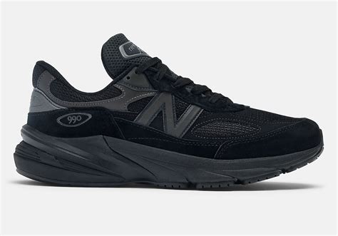 New Balance 990v6 "Triple Black" Release Info - JustFreshKicks