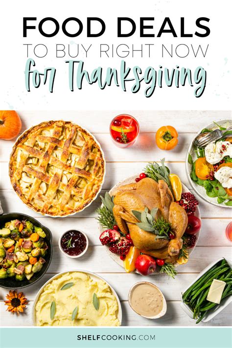 Thanksgiving Food Deals to Buy RIGHT NOW | Thanksgiving recipes, Food ...