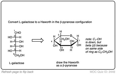 D Galactose Fischer