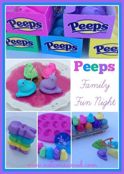 Easy Peeps Games Your Family Will Love | Family fun night, Family fun ...