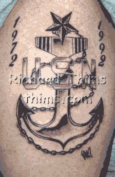 US Navy CPO anchor tattoo. Navy Chief, Navy Pride! | Navy | Navy ...