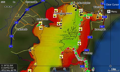 Lake Illawarra Map Card - Charted Waters