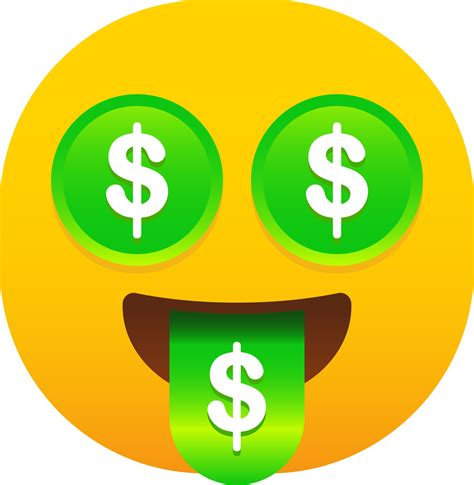 Money Mouth Face emoji 20522266 PNG