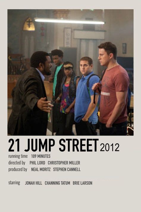 21 Jump Street Poster | Film posters vintage, Iconic movie posters ...