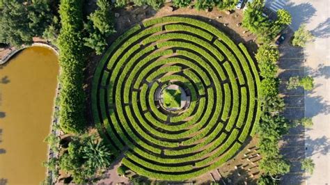 120+ Aerial View Hedge Maze Stock Photos, Pictures & Royalty-Free ...