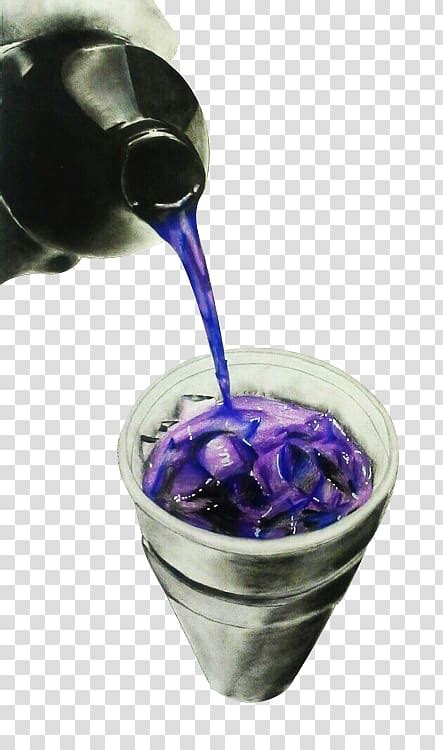 Person pouring drink on cup illustration, Purple drank Sprite Codeine ...