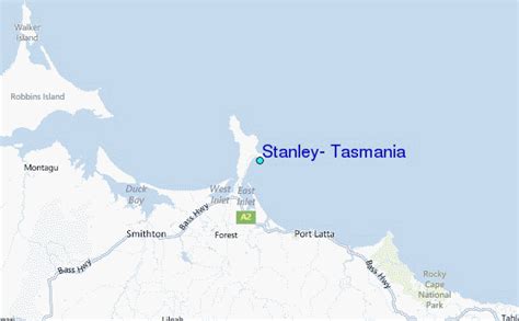 Stanley, Tasmania Tide Station Location Guide