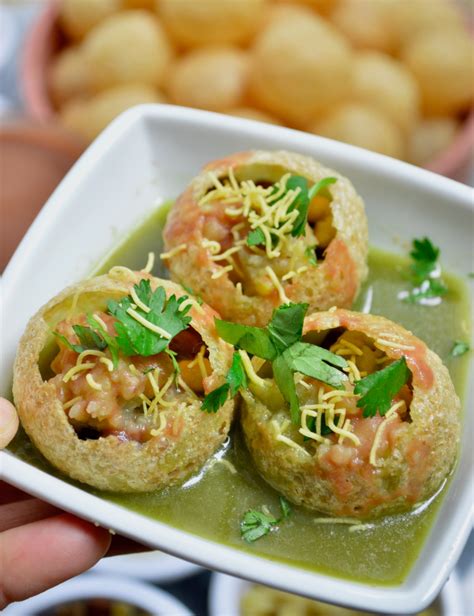 Pani Puri - My Vegetarian Roots pani-puri gol-gappa