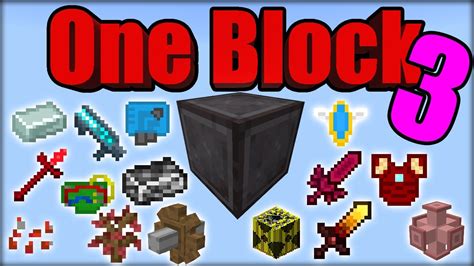 One Block V3 Modpack Minecraft PE (MCPE) Bedrock Edition Addons - YouTube