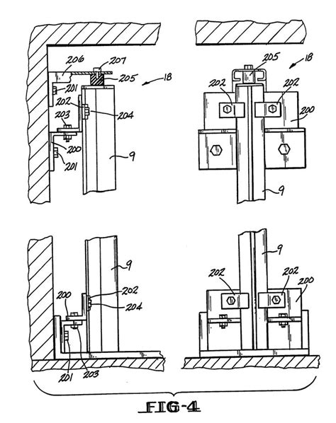 EP0372574A1 - Guide Rail Support Structure for Elevator System