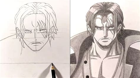 Cara Menggambar Shanks [One Piece] | How to Draw Shanks - Step by Step ...