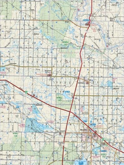 SOAB33 Brooks - Southern Alberta Topo Map by Backroad Mapbooks | Avenza ...