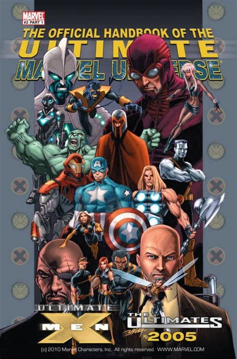 Official Handbook of the Ultimate Marvel Universe #2 COVER by Mark ...