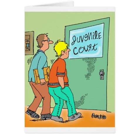 Juvenile Delinquent Cartoon Cards | Zazzle