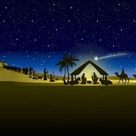 Jesus Birth Christmas Wallpaper