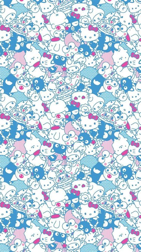 Hello Kitty Pattern Wallpapers - Top Free Hello Kitty Pattern ...