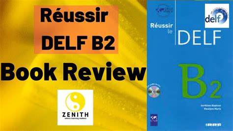 Best Book to Prepare for DELF B2 - Reussir le DELF B2 | DELF ...