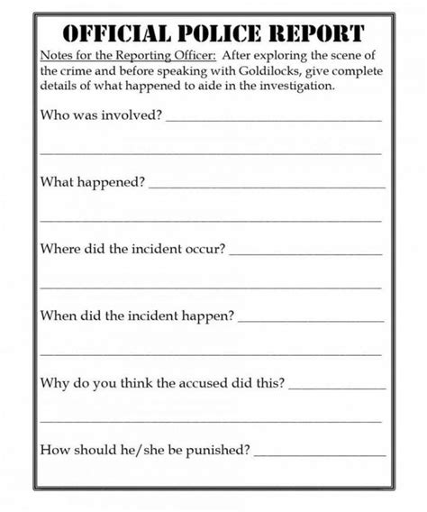 Pin on Report Template