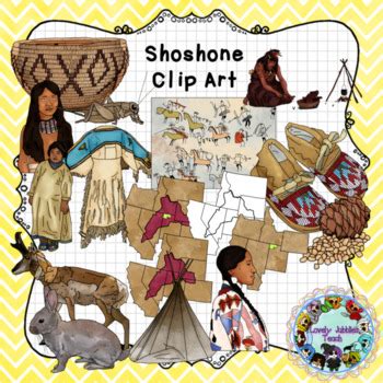 Shoshone tribe clip art by Lovely Jubblies Teach | TpT