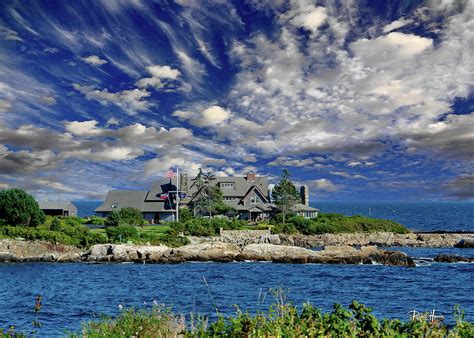 Kennebunkport, Maine - Walker's Point Photograph by Russ Harris - Fine ...