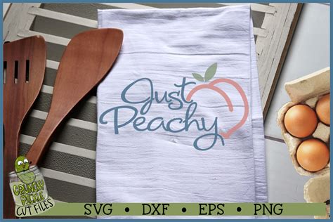 Just Peachy SVG By Crunchy Pickle | TheHungryJPEG