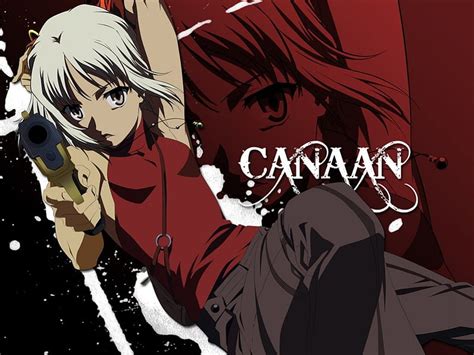 Cannaan, The First Vector, gun, canaan, anime, anime girl, vector, HD ...