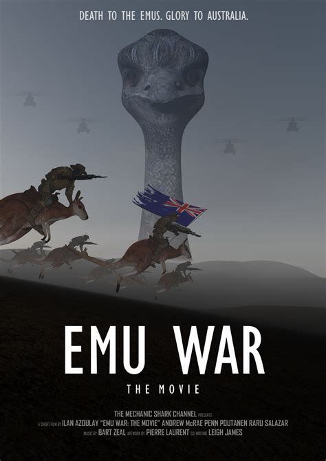 Emu War: The Movie poster by MechanicShark on DeviantArt